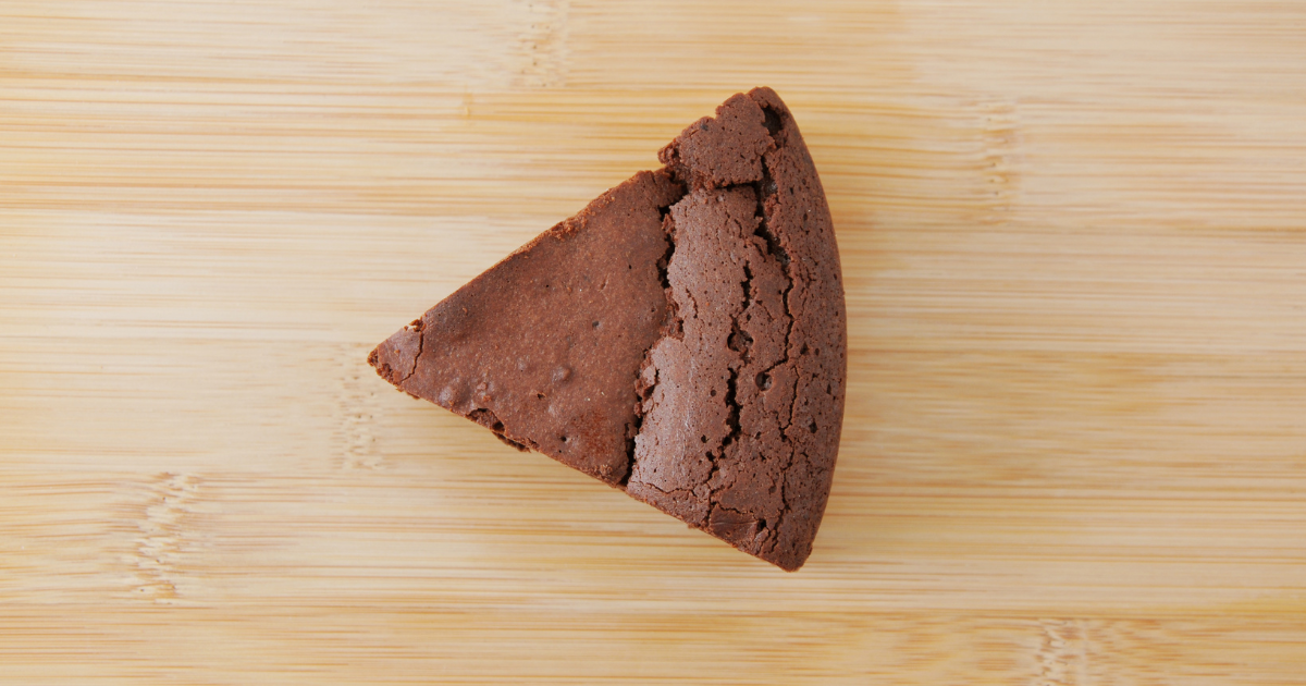 ガトーショコラのラッピング