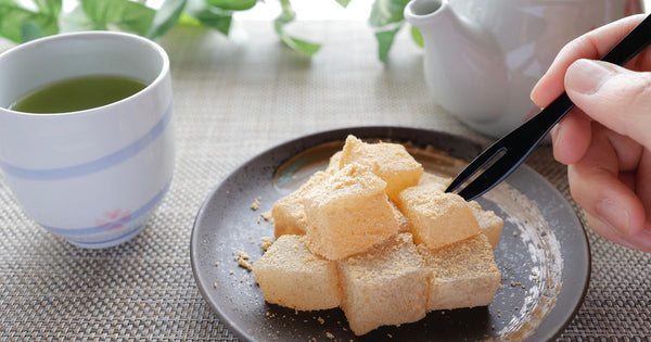 とろける新食感！ミルクわらび餅の優しい甘さに癒される