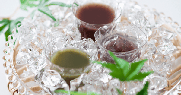 透明感あふれる涼菓：二層仕立ての水羊羹レシピ
