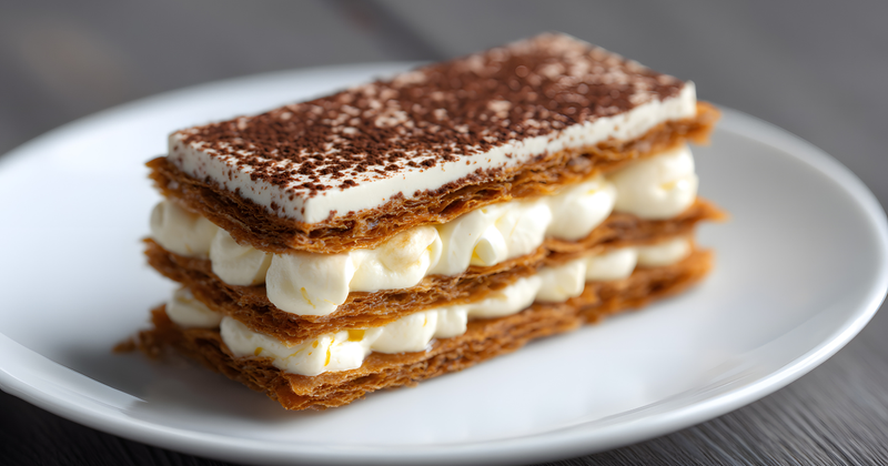 サクサク食感がたまらない！ミルフィーユケーキの魅力徹底解剖