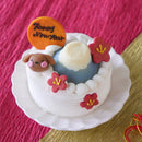 【冷凍】犬用ケーキ ハッピー初日の出 富士山 いちご ショートケーキ | ケーキ | はなとしっぽ