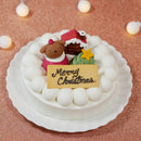 【冷凍】クリスマス ショート レギュラー（中大型犬用）| ケーキ | はなとしっぽ