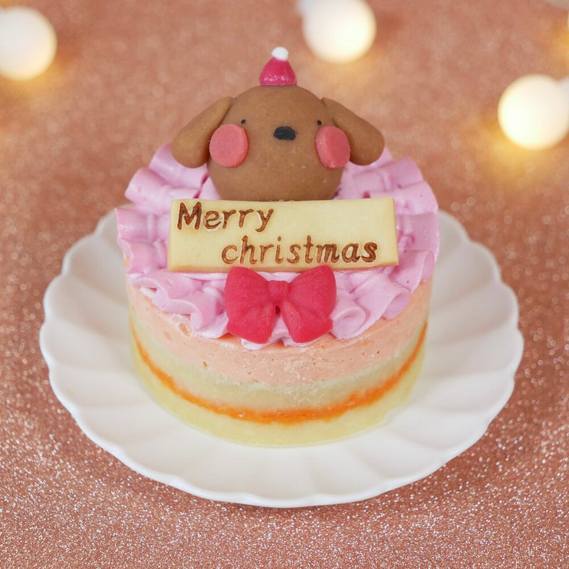 【冷凍】犬猫用 お魚のクリスマスケーキ プチ | ケーキ | はなとしっぽ