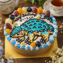 【冷凍】恐竜のイラストケーキ | ケーキ | ケーキ工房モダンタイムス