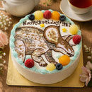 【冷凍】恐竜のイラストケーキ | ケーキ | ケーキ工房モダンタイムス