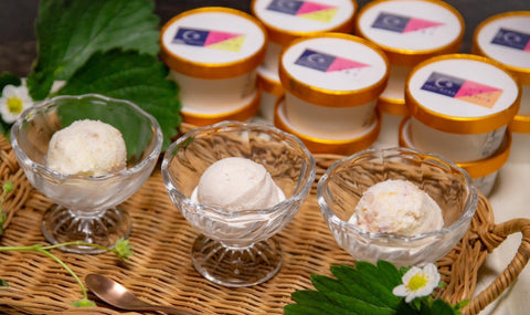 【冷凍】いちご農家の『いちごジェラート』３種 12個入り｜ジェラート｜つきのいちごえん - スイーツモール