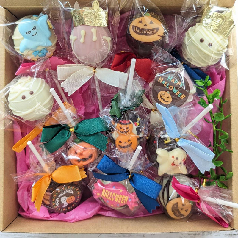 【冷蔵】 ハロウィンギフト 限定デザイン | チョコレートケーキ | ミホパンポップケーキ