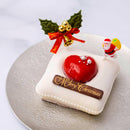 【冷凍】レアチーズ クリスマスデコレーション 12cm  通販・お取り寄せ | チーズケーキ | パティスリーAile（エル）