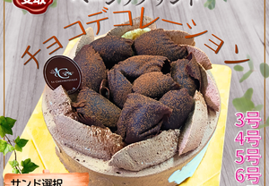 【店頭受取】チョコデコレーション | チョコレートケーキ | ラ メゾンジュ ホールケーキ