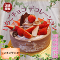 【店頭受取】いちごチョコデコレーション | チョコレートケーキ | ル・シェーヴルフイユ ホールケーキ