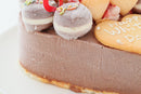 ハート型 チョコレートアイスクリームのデコレーションケーキ | ケーキ | 森のケーキ屋 どんぐり
