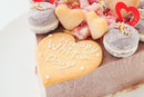 ハート型 チョコレートアイスクリームのデコレーションケーキ | ケーキ | 森のケーキ屋 どんぐり