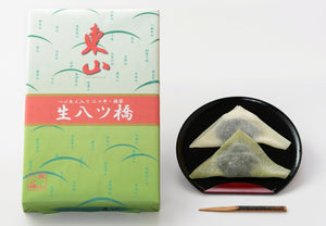 つぶあん入り生八ツ橋 ニッキ抹茶詰合せ | 和菓子 | 株式会社東山八ツ橋本舗