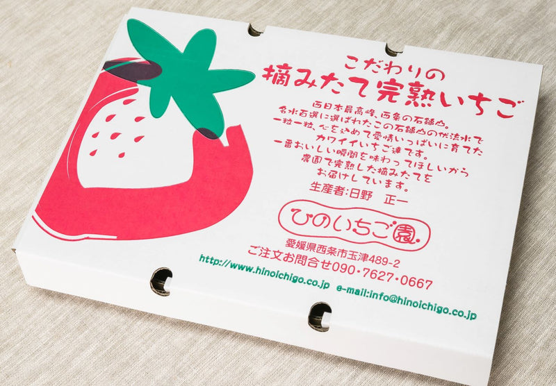 ひのいちご園】予約販売 愛（めぐみ） | ひのいちご園