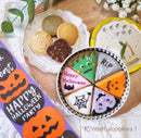 【常温】ハロウィンクッキー缶（丸型）｜ クッキー ｜ “和”nderful cookies!