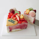 ハート型デコレーションアイスケーキ | ケーキ | 森のケーキ屋 どんぐり