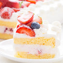 【店頭受取】たっぷりイチゴのスクエアデコレーション｜ケーキ｜パティスリーアングレーズ