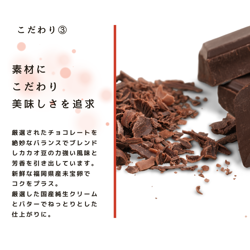 【冷蔵】とろける濃厚 生チョコテリーヌ | チョコレートケーキ | o