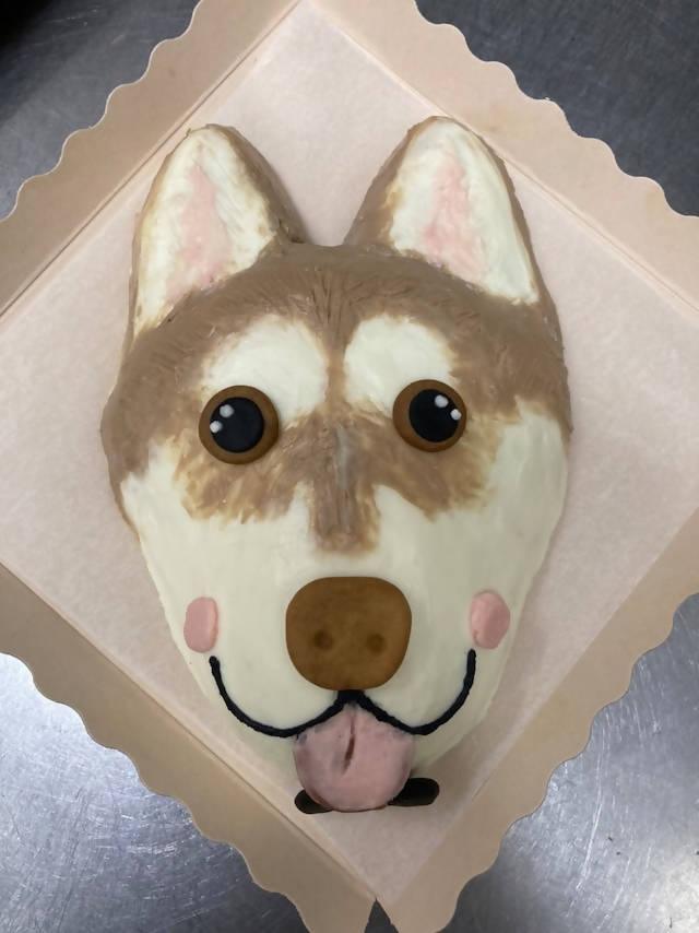 【冷凍】ペット用 わんちゃんお誕生日お顔ケーキ｜犬ケーキ・わんちゃんケーキ・ワンちゃんケーキ・犬の顔のケーキ ・ペット 誕生日｜イタリアントラットリア ラノッキオ｜誕生 日 顔面 ケーキ｜犬 用 誕生 日 ケーキ・犬誕生日ケーキ｜犬用のケーキ・犬 用 ケーキ オーダー・犬ケーキ 誕生日・犬 の 顔 ケーキ・犬 ケーキ 誕生 日・犬 バースデーケーキ・犬用ケーキ