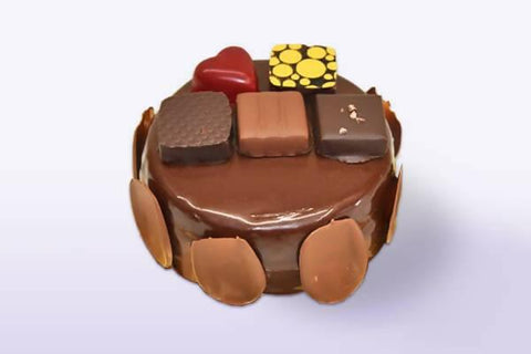 【冷凍】ボンボンショコラとフォトショコラのチョコレートケーキ | チョコレートケーキ | パンプルムース（PAMPLEMOUSSE）