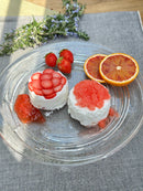 【冷凍】朝摘みイチゴとブラッドオレンジグラニータ | チーズケーキ | 空山チーズ工房