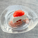 【冷凍】ブラッドオレンジグラニータ添えのクリームチーズ | チーズケーキ | 空山チーズ工房