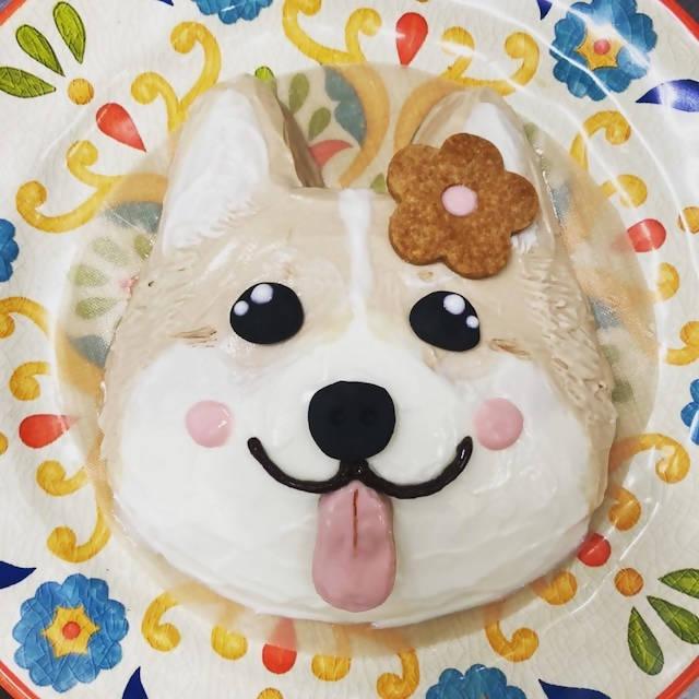 【冷凍】ペット用 わんちゃんお誕生日お顔ケーキ｜犬ケーキ・わんちゃんケーキ・ワンちゃんケーキ・犬の顔のケーキ ・ペット 誕生日｜イタリアントラットリア ラノッキオ｜誕生 日 顔面 ケーキ｜犬 用 誕生 日 ケーキ・犬誕生日ケーキ｜犬用のケーキ・犬 用 ケーキ オーダー・犬ケーキ 誕生日・犬 の 顔 ケーキ・犬 ケーキ 誕生 日・犬 バースデーケーキ・犬用ケーキ