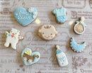 【常温】ベビーシャワーのアイシングクッキーの詰め合わせ｜クッキー｜予約専門菓子店Daisy