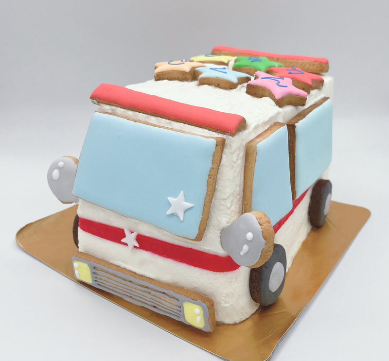 【冷凍】立体のケーキ｜ケーキ｜予約専門菓子店Daisy｜消防車ケーキ