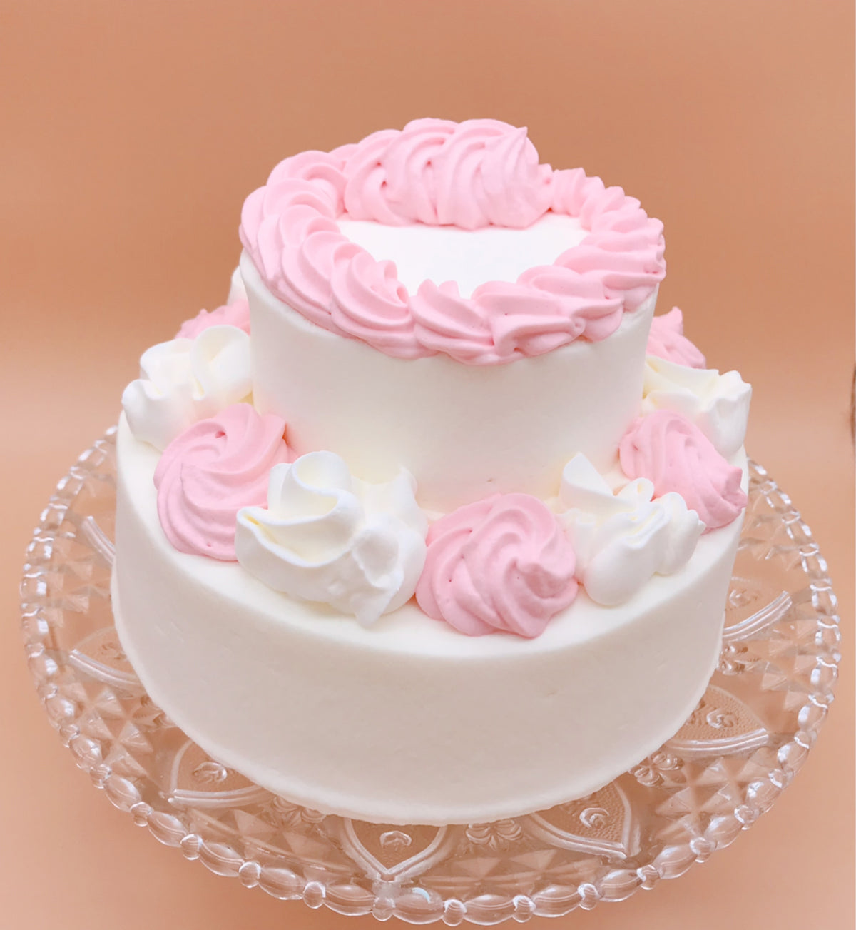 冷凍】うさぎとゾウの2段ケーキ｜ケーキ｜予約専門菓子店Daisy｜冷凍
