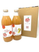 【常温】BEAMS JAPAN×あべりんご園 りんごジュース飲み比べセット 2本入り(1000ml×2本)｜ジュース｜あべりんご園 - スイーツモール