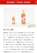 【常温】BEAMS JAPAN×あべりんご園 アップルジンジャージュース(250ml×6本)｜ジュース｜あべりんご園 - スイーツモール