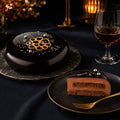 【冷凍】漆黒のラウンドグラサージュショコラ |チョコレートケーキ |魔法洋菓子店ソルシエ