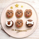 【冷凍】ドッグカップケーキボックス（６個）｜ケーキ｜Bellas Cupcakes-ベラズカップケーキ