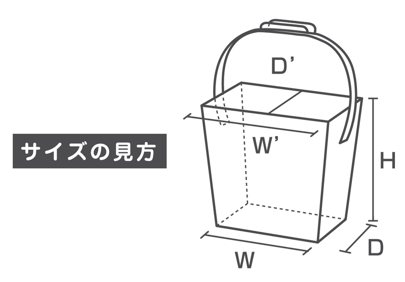 クリアケース デザイン ポーターケース | 資材 | 箱・紙袋・不織布袋 専門店