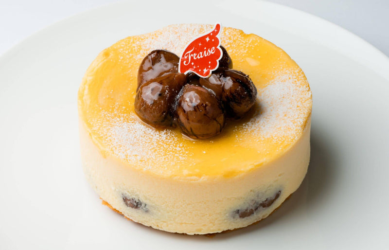 【冷凍】栗チーズケーキ　12cm｜チーズケーキ｜Fraise - スイーツモール