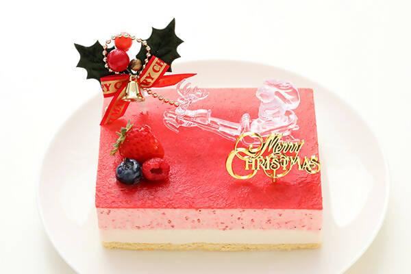 【冷凍】低糖質苺ココナッツ 13.5ｘ11cm 4.5号 クリスマス | ケーキ | Sweetsローカボ - スイーツモール