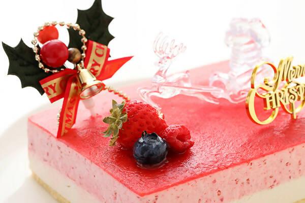 【冷凍】低糖質苺ココナッツ 13.5ｘ11cm 4.5号 クリスマス | ケーキ | Sweetsローカボ - スイーツモール