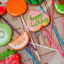 【常温】フルーツのクッキーブーケ バケツラッピング15本セット | クッキー | iRene（アイリーン）| アイシングクッキー - スイーツモール