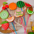 【常温】フルーツのクッキーブーケ バケツラッピング15本セット | クッキー | iRene（アイリーン）| アイシングクッキー - スイーツモール