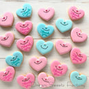 【常温】ハート・星型アイシングクッキー 2枚組 | 星型クッキー・星のクッキー・アイシングクッキー 星 | Dream Sweets Factory - スイーツモール