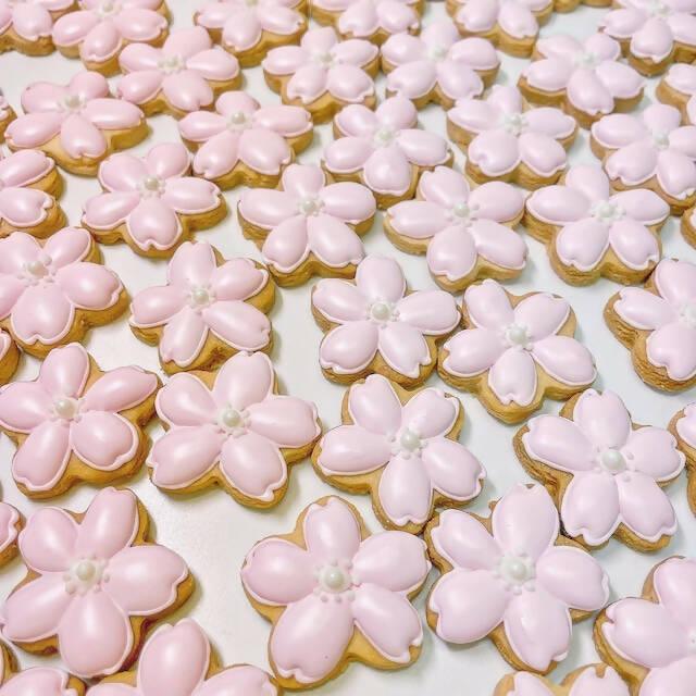 【常温】桜のアイシングクッキー2個入り10袋セット｜クッキー｜samuelcookies - スイーツモール