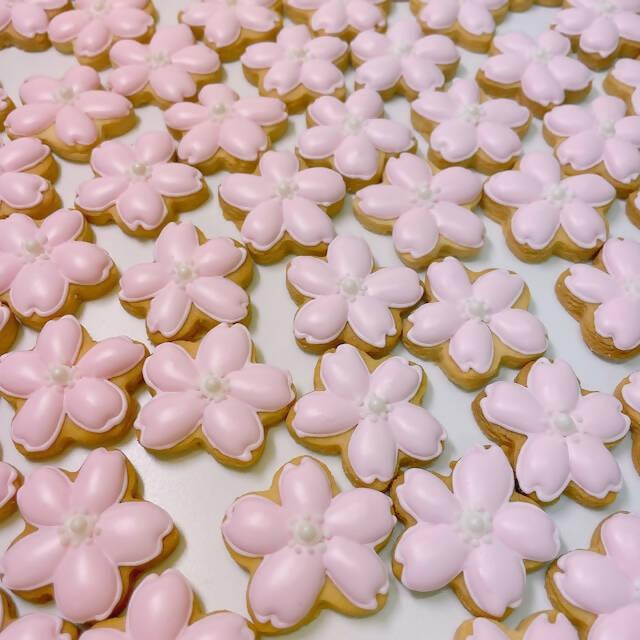 【常温】桜のアイシングクッキー2個入り10袋セット｜クッキー｜samuelcookies - スイーツモール