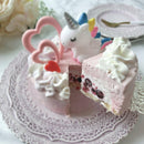 【冷凍】ユニコーンアイスケーキ 4号 | アイス | La vie en Rose - スイーツモール