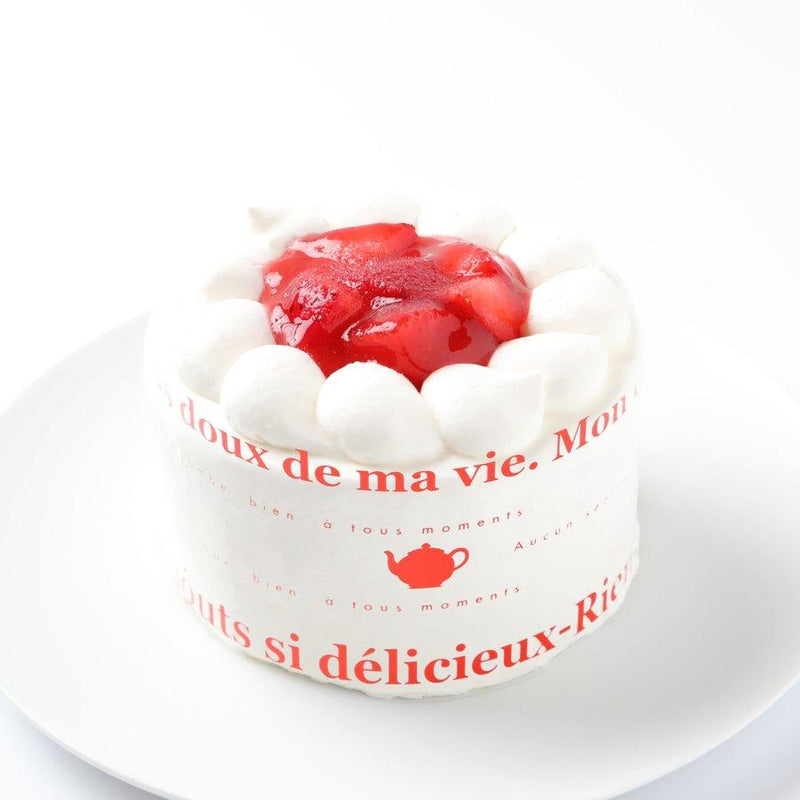 【冷凍】苺のバースデーケーキ | ケーキ | 写真ケーキのサンタアンジェラ-ケーキ-写真ケーキのサンタアンジェラ