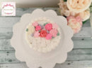 【冷凍】色が選べるバスケット風フラワーケーキ 4号 12cm | ケーキ | La vie en Rose - スイーツモール