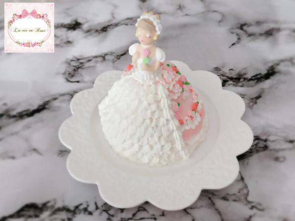 【冷凍】色が選べるドールケーキ 4号 12cm | ケーキ | La vie en Rose | ケーキ 12cm | 誕生日ケーキ - スイーツモール
