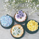 【冷凍】フラワーケーキ 4個セット｜ケーキ｜フォーチュンキッチン｜お花 の ケーキ｜誕生 日 花束 - スイーツモール