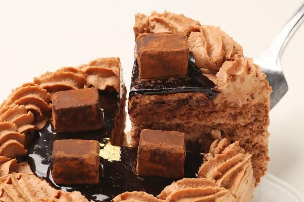 【冷凍】ショコラデコレーション(バースデーオーナメント+パーティークラッカープレゼント) 4~5号 | ケーキ | 手作り菓子の店 バースデーケーキ - スイーツモール