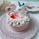 【冷凍】ユニコーンアイスケーキ 4号 | アイス | La vie en Rose - スイーツモール